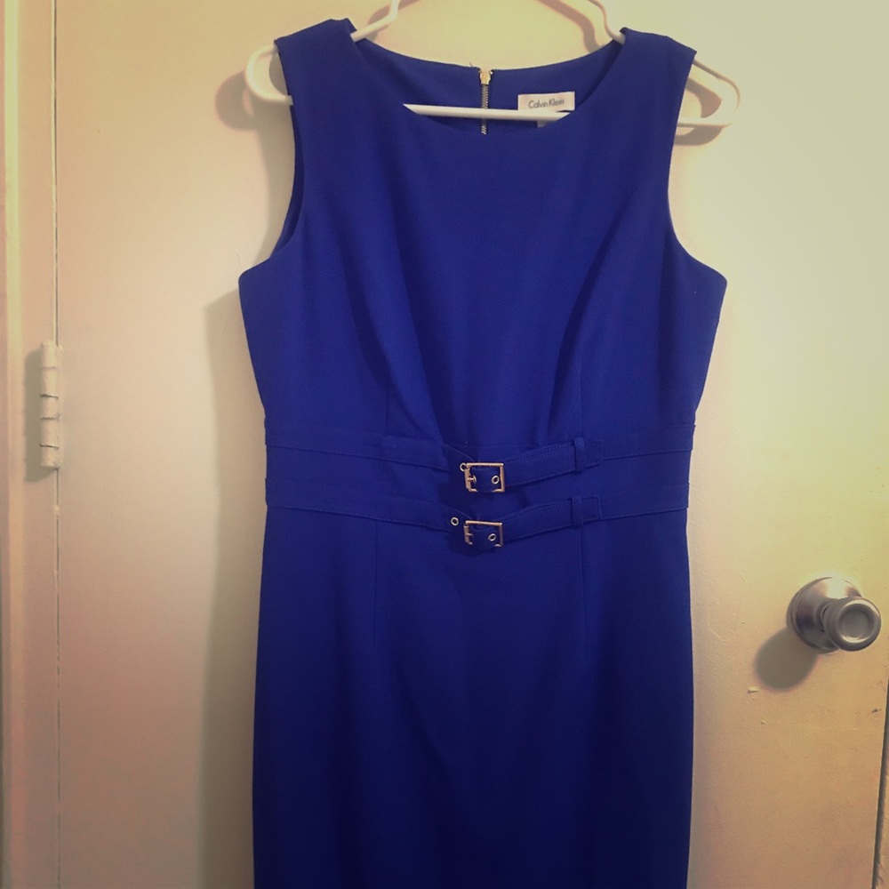 Blue Calvin Kline dress, size 6